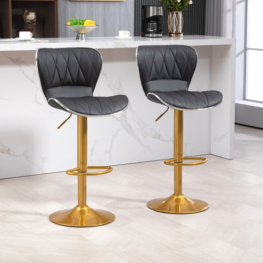 Adjustable Counter Height Bar Stools Set of 2