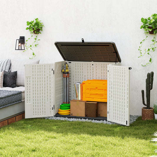 Outdoor Storage Cabinet 699 L with Openable Top