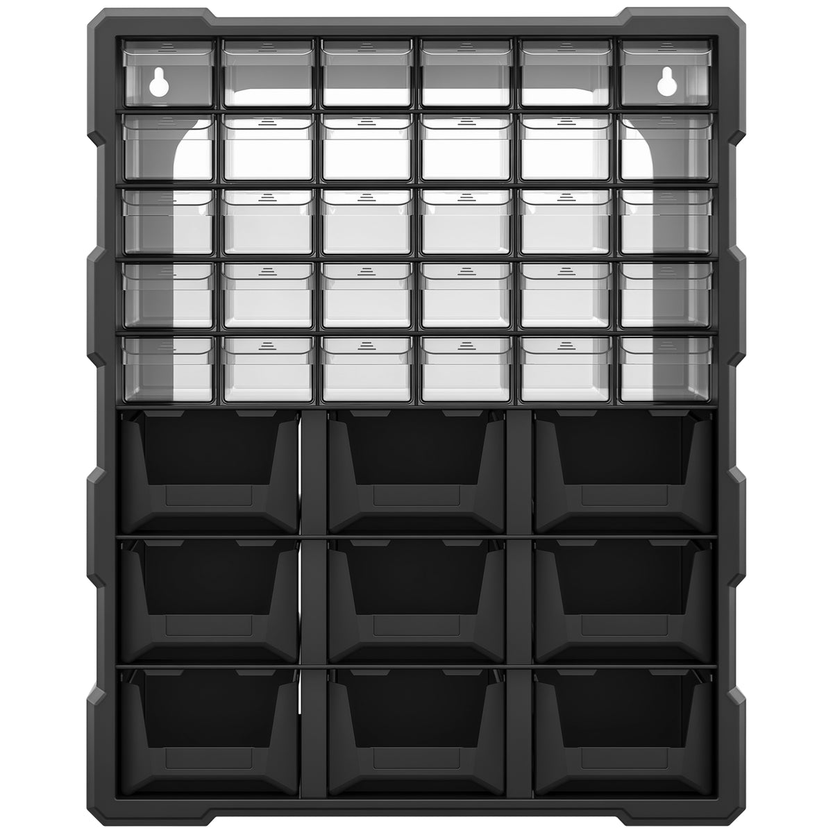 39-Drawer Parts Organizer Cabinet Wall Mount