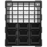 39-Drawer Parts Organizer Cabinet Wall Mount