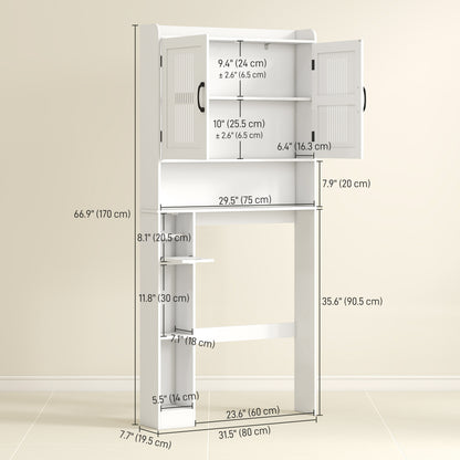 Over the toilet storage cabinet