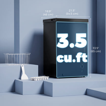 Chest Freezer 99 L Adjustable Thermostat