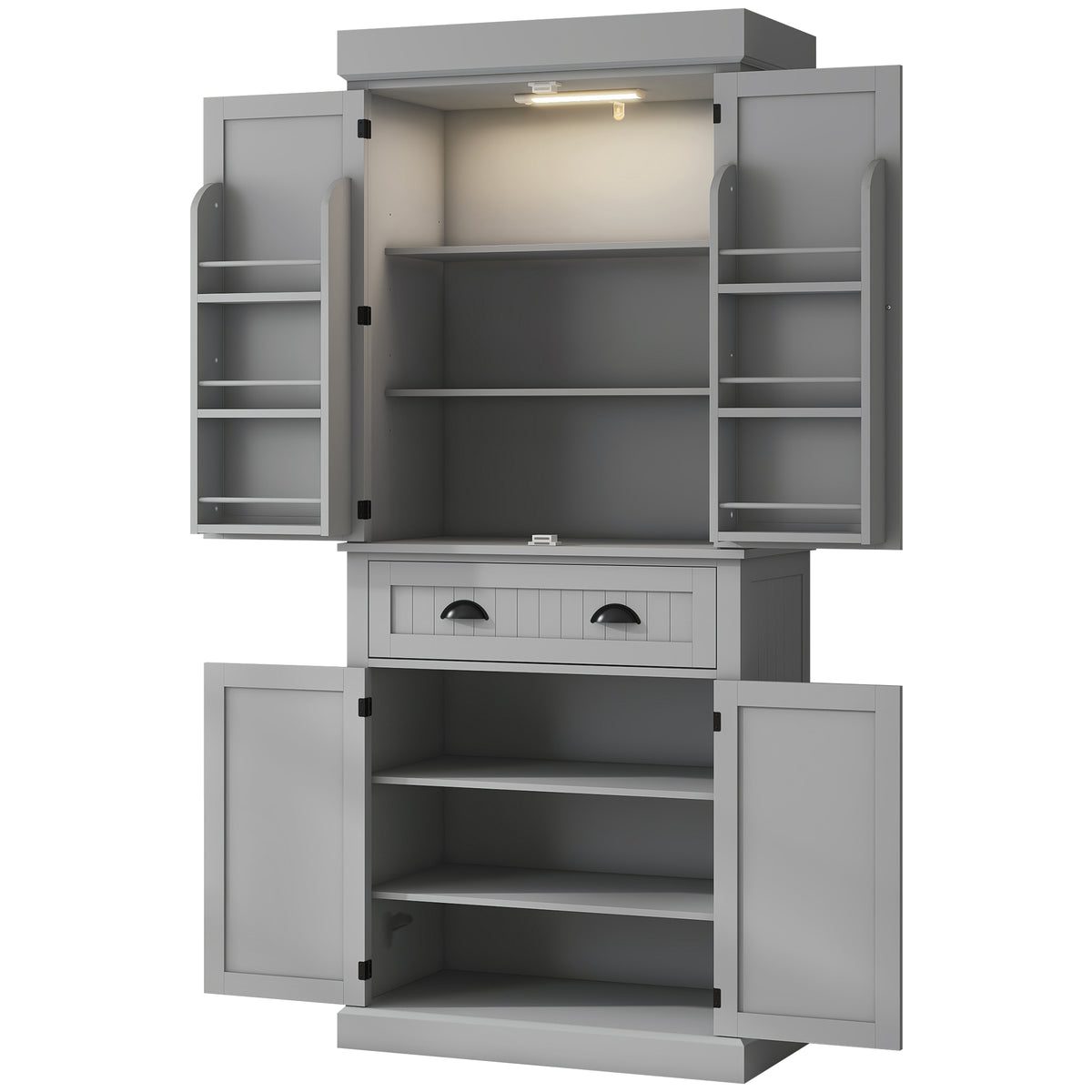Armario de cocina despensa iluminación LED