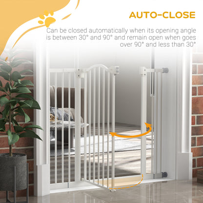 Extra Tall Safety Gate with Auto-Close Door