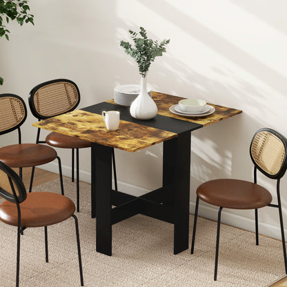 Mesa plegable multiusos con tablero abatible para ahorrar espacio