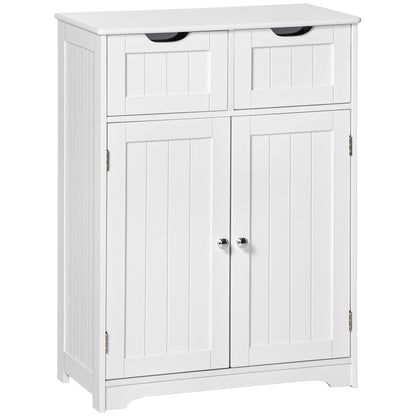 Mueble de almacenamiento para baño de dos cajones
