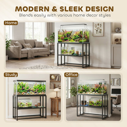Heavy duty steel fish tank stand 151 litres