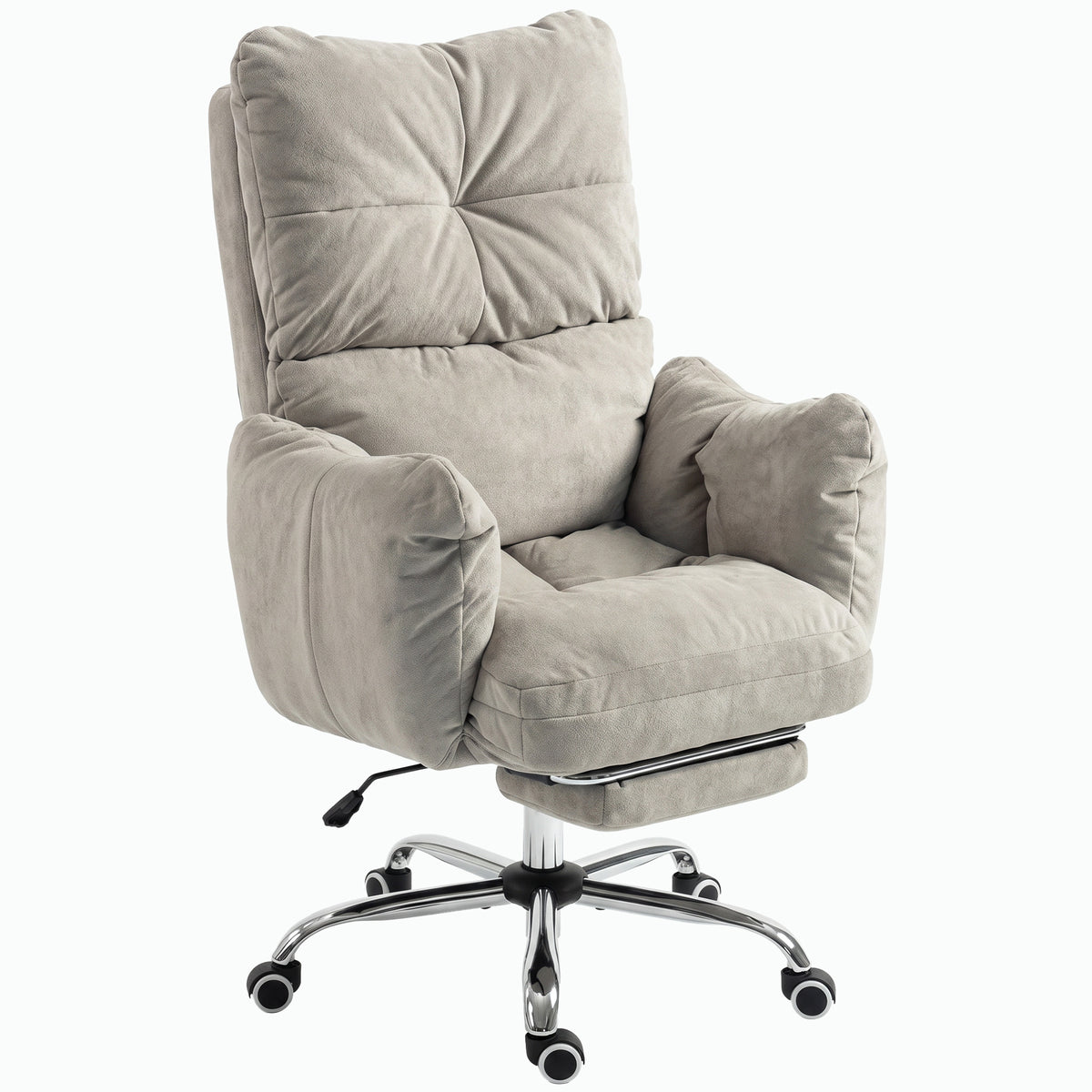 Chaise de bureau ergonomique inclinable avec repose-pieds — photo 8