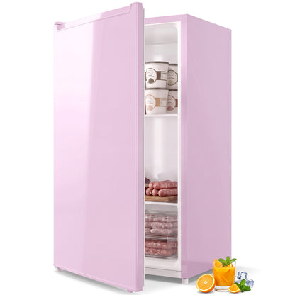 Congelador vertical compacto de 59 L