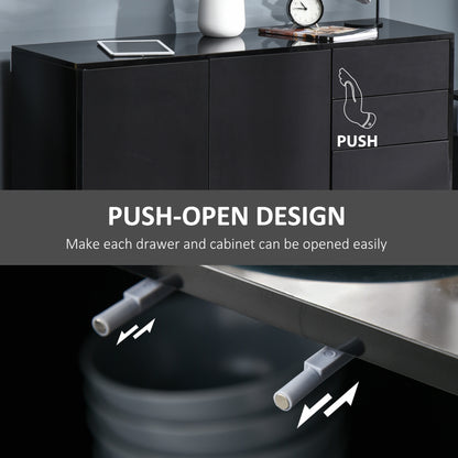 Modern kitchen sideboard storage cabinet
