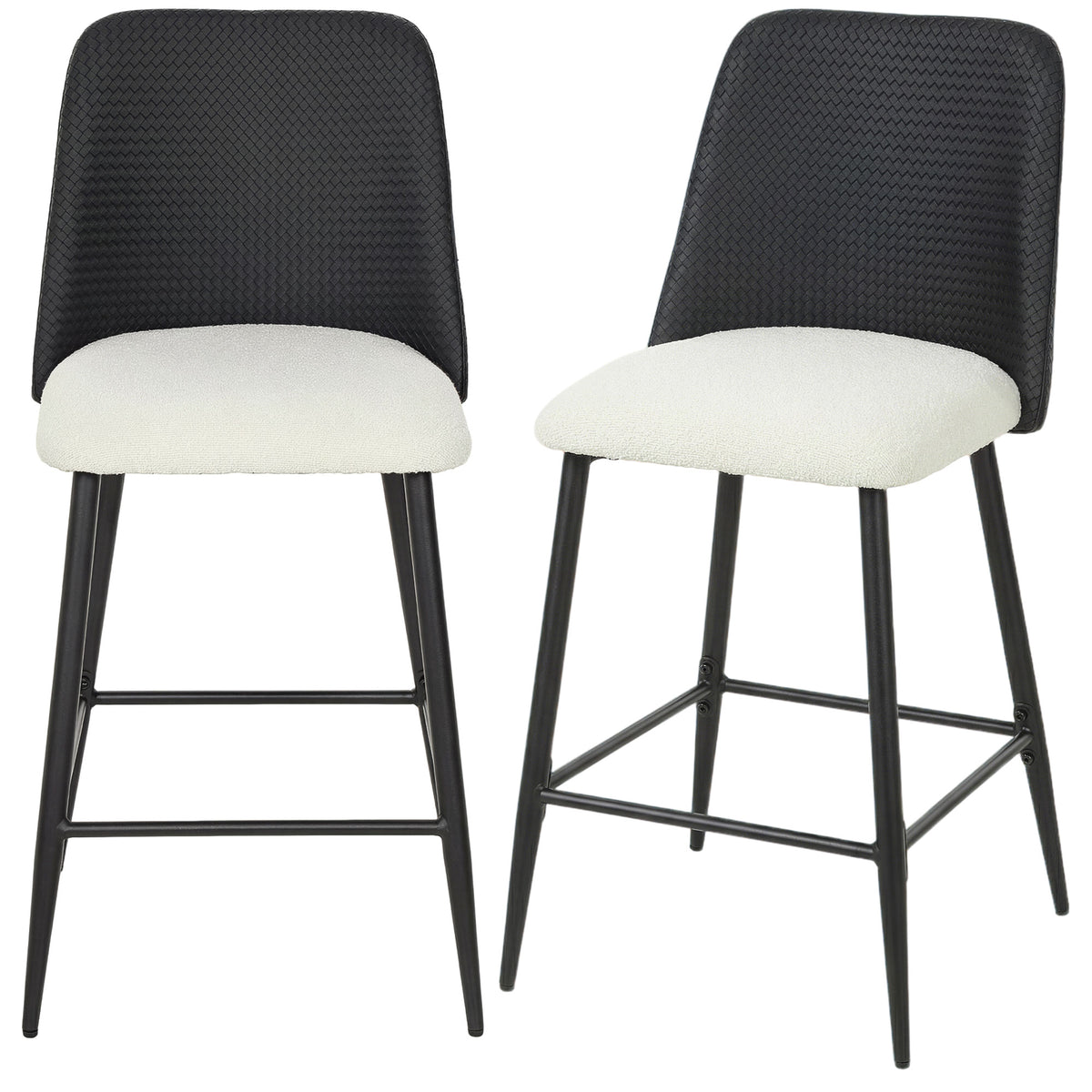 Bar stools set of 2 counter height 26 inch