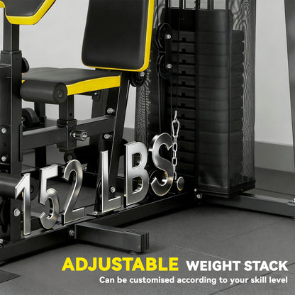 Torre de potencia multifunción para entrenamiento completo