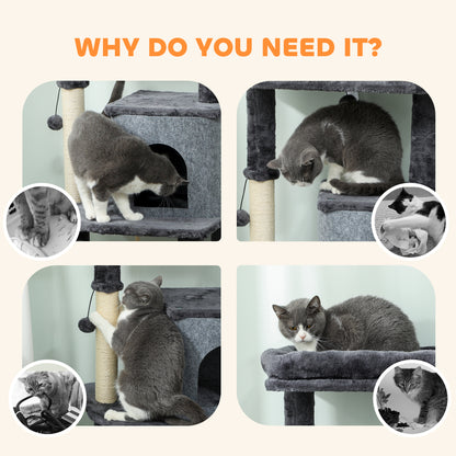 132 cm Multi-Level Cat Tree