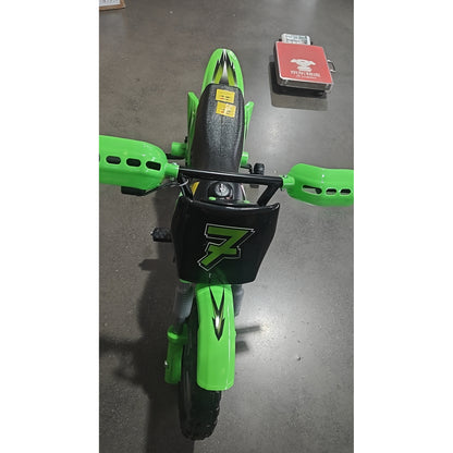 Moto eléctrica para niños de 12 V con ruedas de entrenamiento