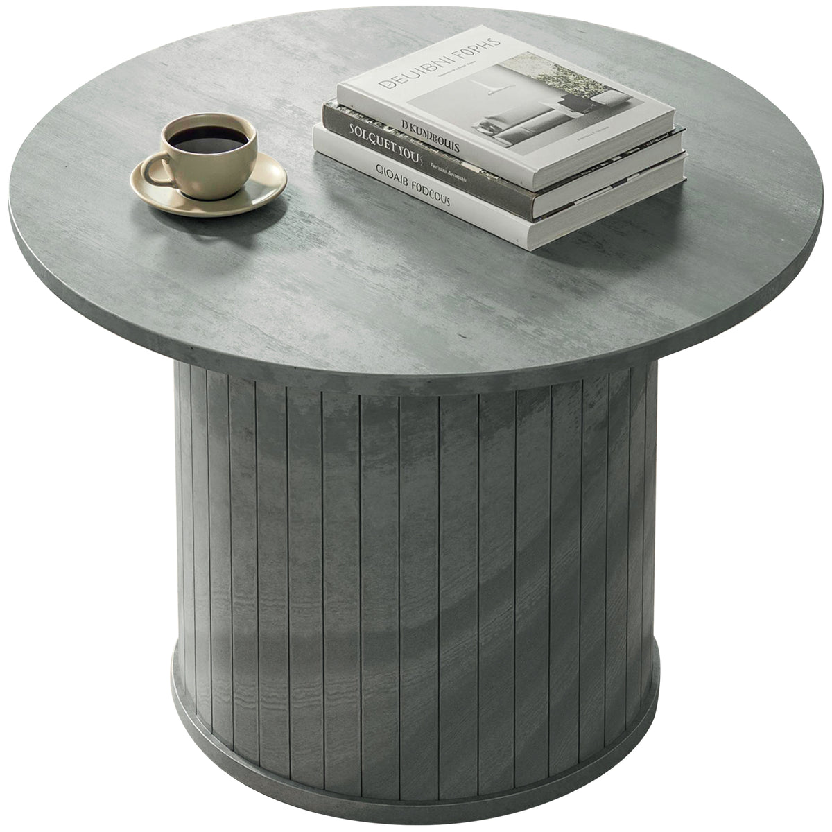 Modern round coffee table