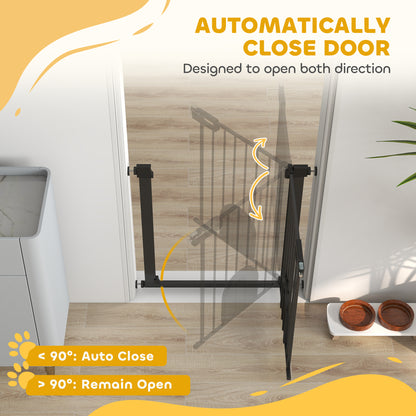 Pet Safety Gate with Walk-Through Door