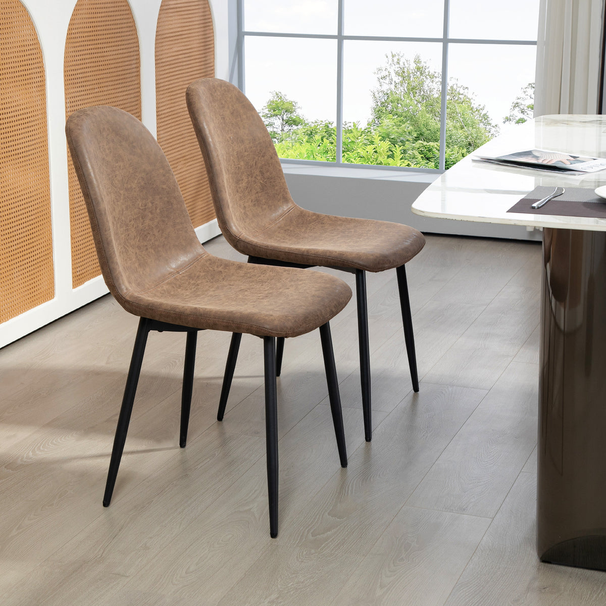 Retro Dining Room Chairs Set of 4