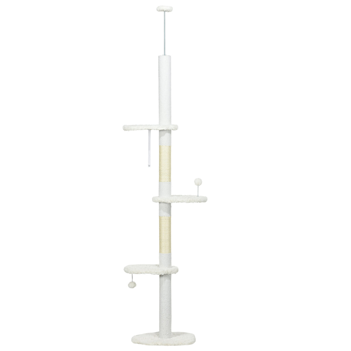 Floor to Ceiling Adjustable Cat Tree
