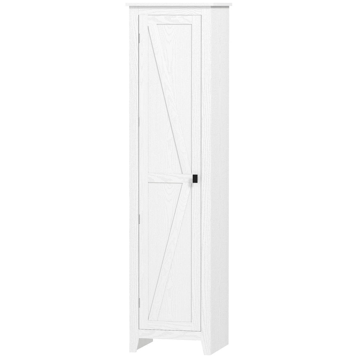 Armario despensa de cocina 5 estantes puerta de granero 170cm