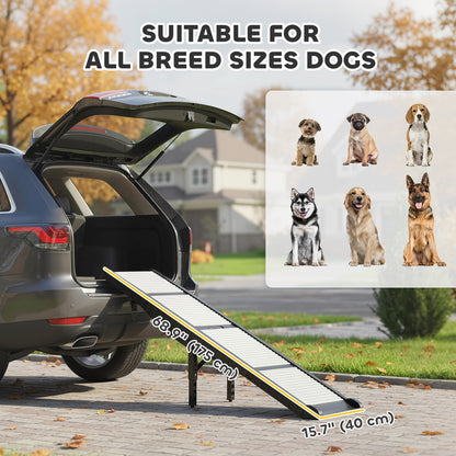 Rampa plegable para perros para coche