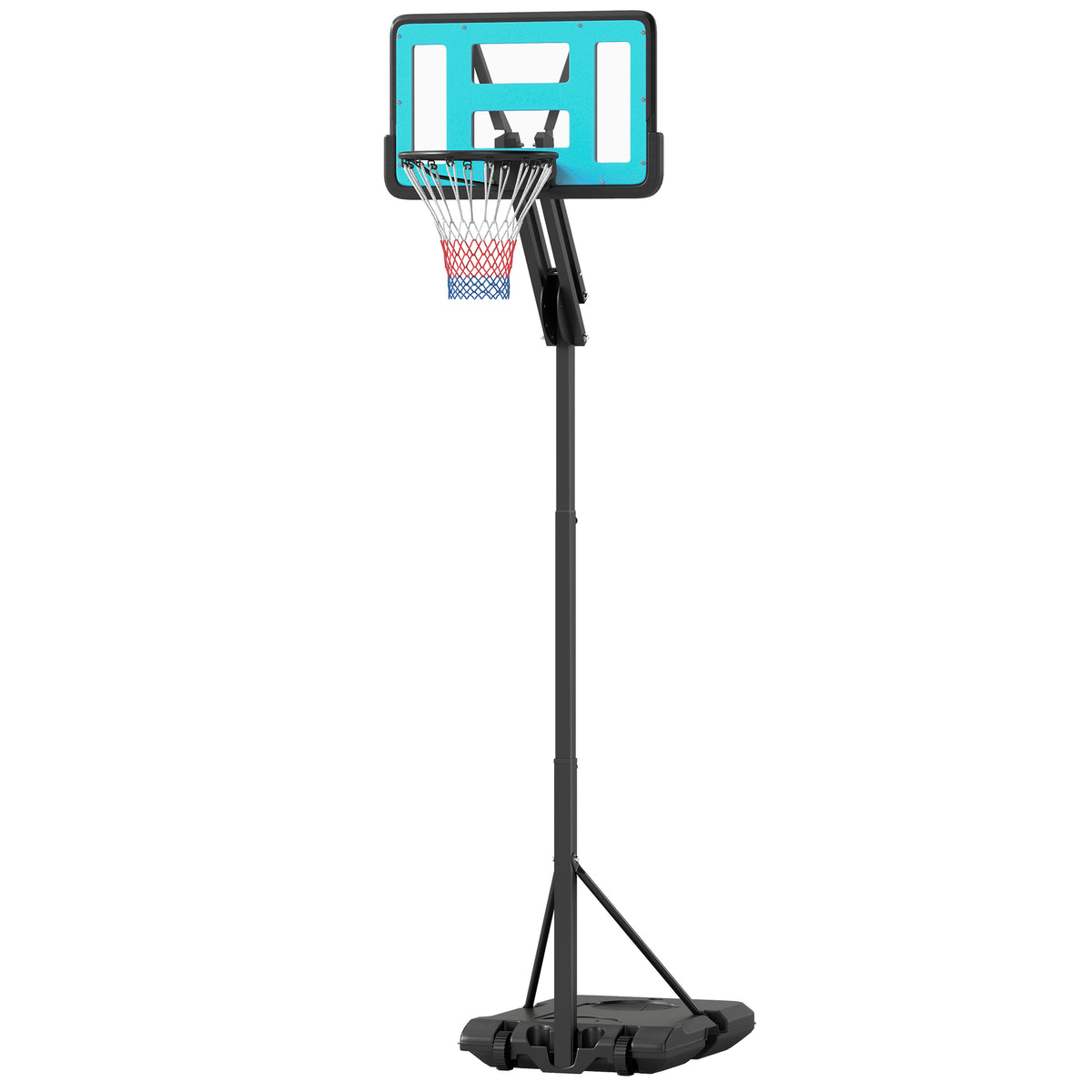 Kids adjustable basketball hoop
