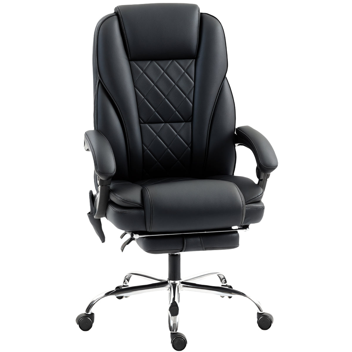 Silla de oficina ergonómica reclinable de masaje