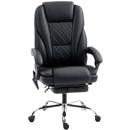 Silla de oficina ergonómica reclinable de masaje