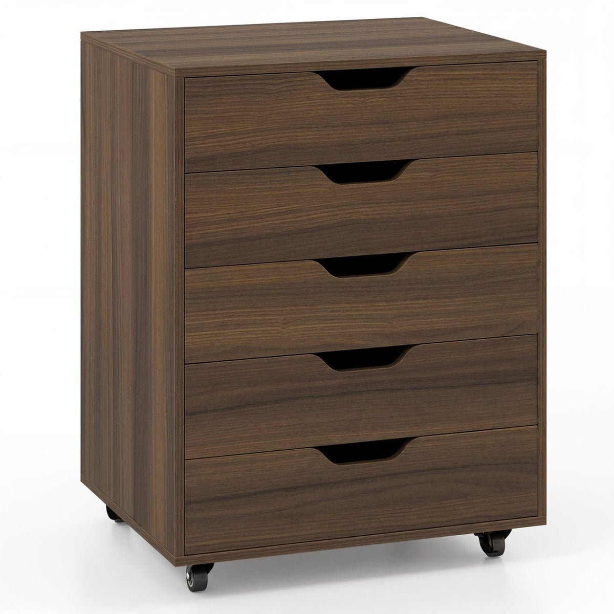 5 Drawer Mobile File Cabinet