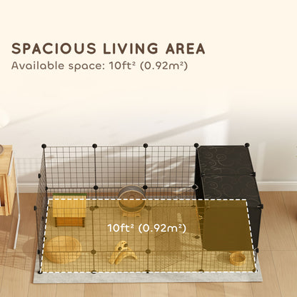 Small Animal Playpen with 31 Modular Panels