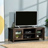 Fireplace TV stand for 152 cm TV — 140 x 39.5 x 50 cm