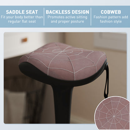 Ergonomic active sitting wobble stool