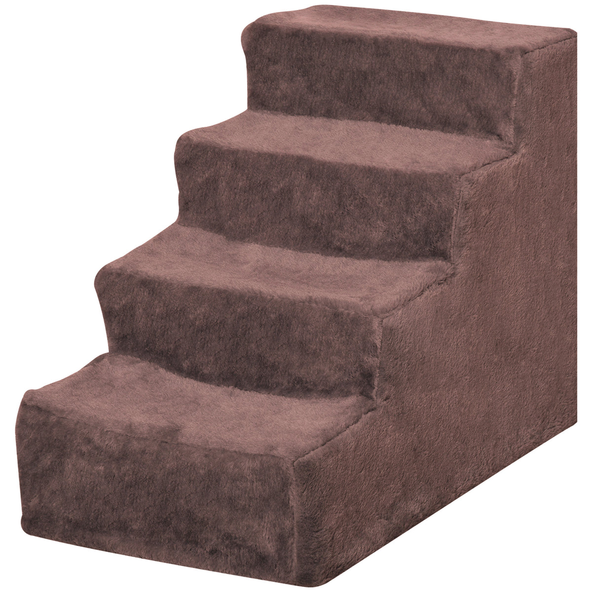 Escalera de 4 peldaños para perros con funda extraíble