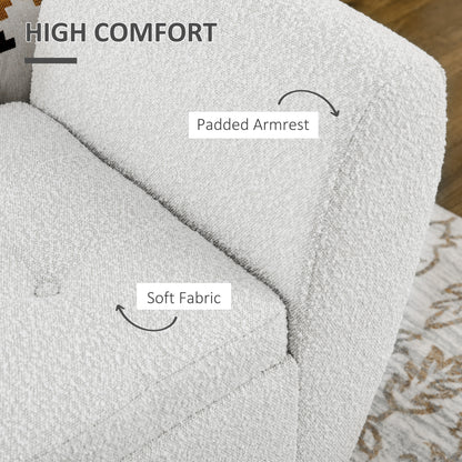 Modern Upholstered Storage Bench with Arms