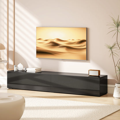 Modern floating wall TV stand