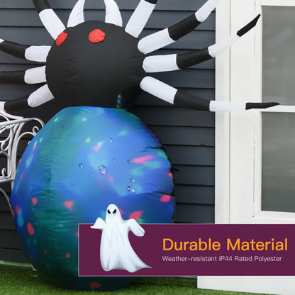 Gato negro inflable de Halloween de 6 pies — decoración exterior