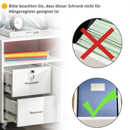 Mobile Lateral Filing Cabinet