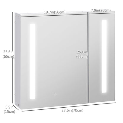 LED Medicine Cabinet with Mirror