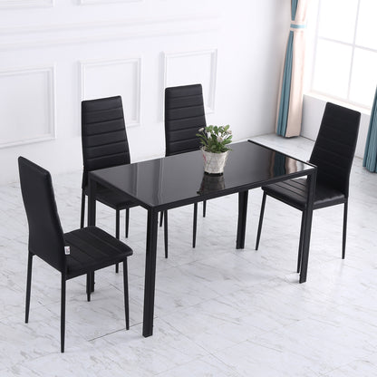 Tempered glass dining table