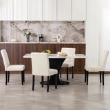 Juego de 4 sillas de comedor tapizadas