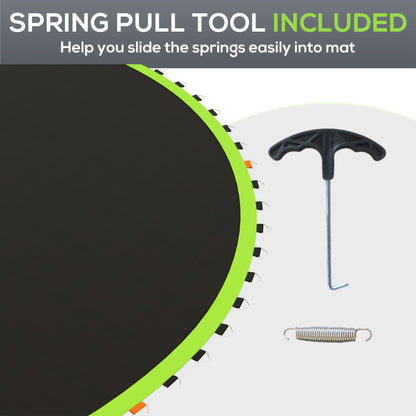 Replacement Trampoline Mat 12 ft, 72 V-Hooks