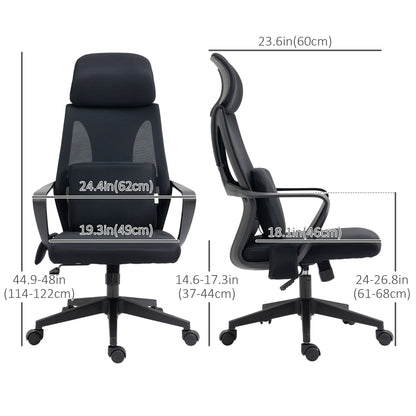 Ergonomic Office Chair with Massage Lumbar Support