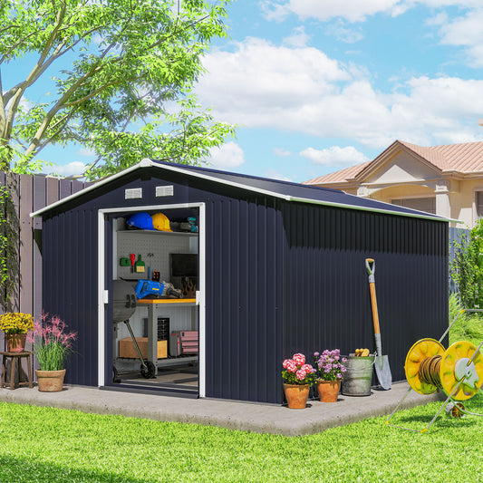 Metal Garden Shed Sliding Doors 260 x 295 cm