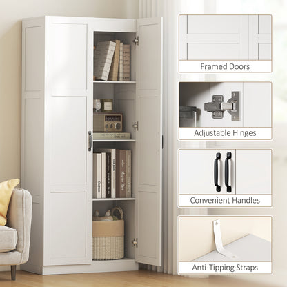 Farmhouse pantry kitchen storage cabinet