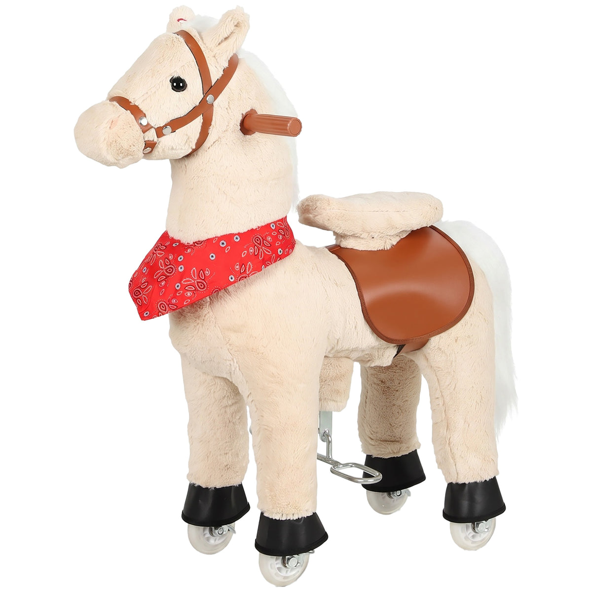 Caballo mecedor interactivo para niños con sonidos