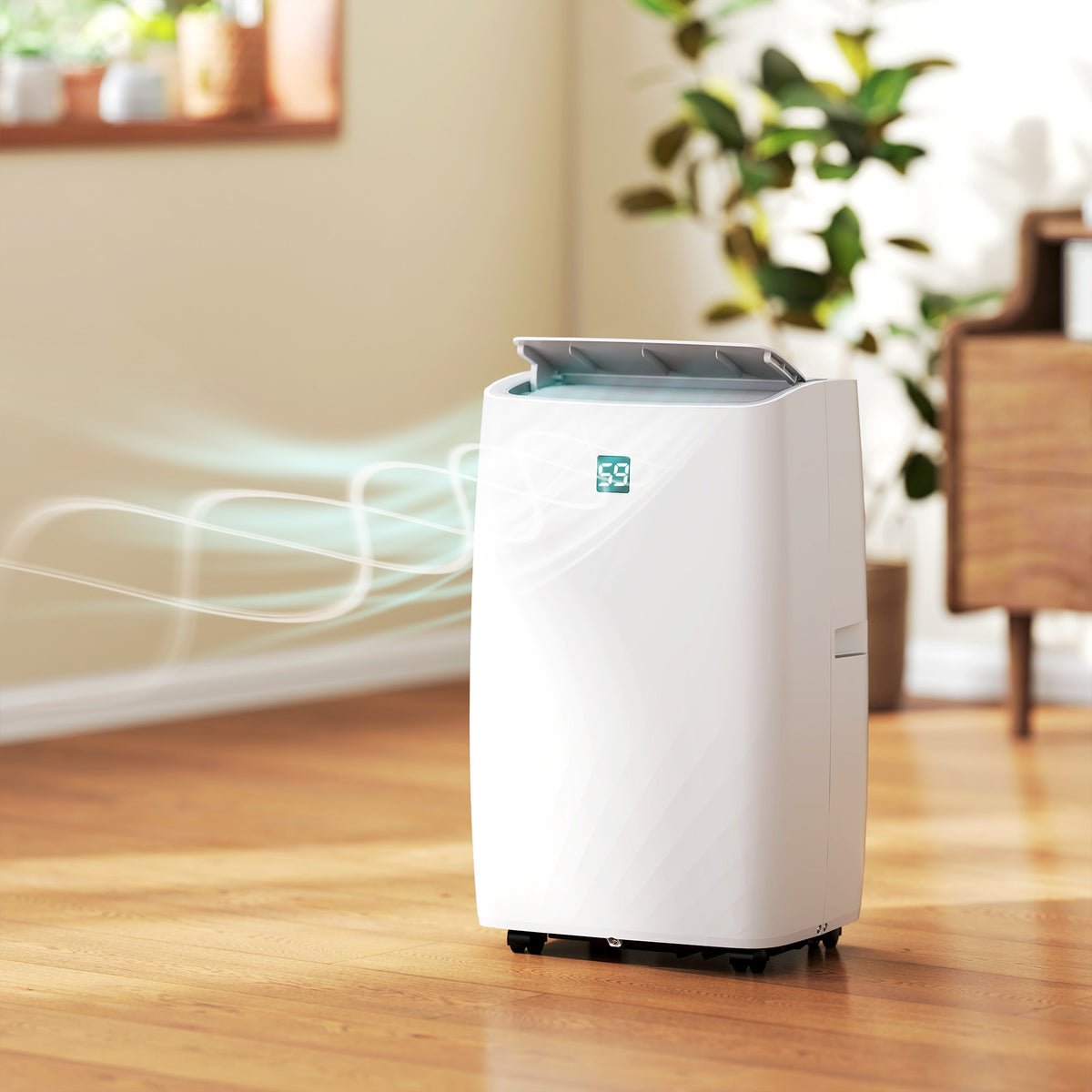 Portable Air Conditioner 14,000 BTU 5-in-1