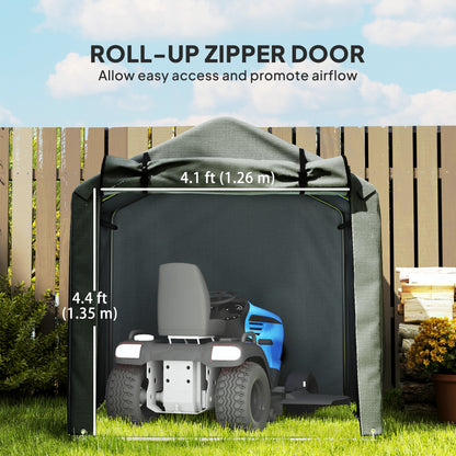 Outdoor Storage Shed UV Resistant with Zipper Door