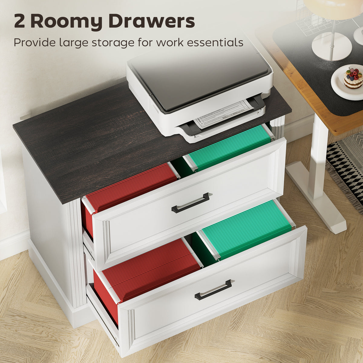 Lateral filing cabinet farmhouse style