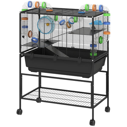 3-Tier Rolling Hamster Cage