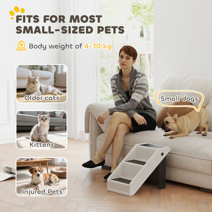 Escalera plegable para perros con 3 peldaños antideslizantes