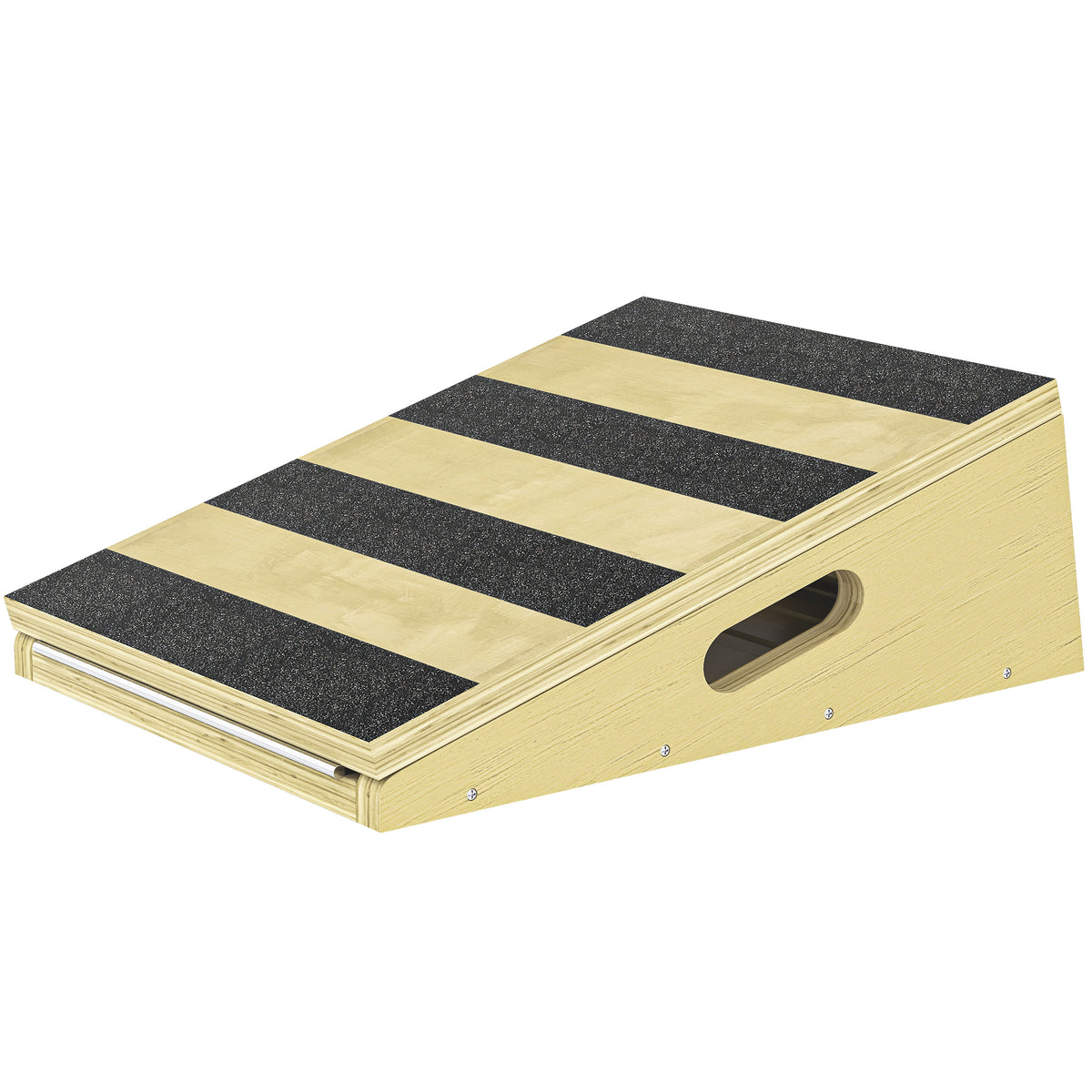 Adjustable wooden calf stretcher slant board